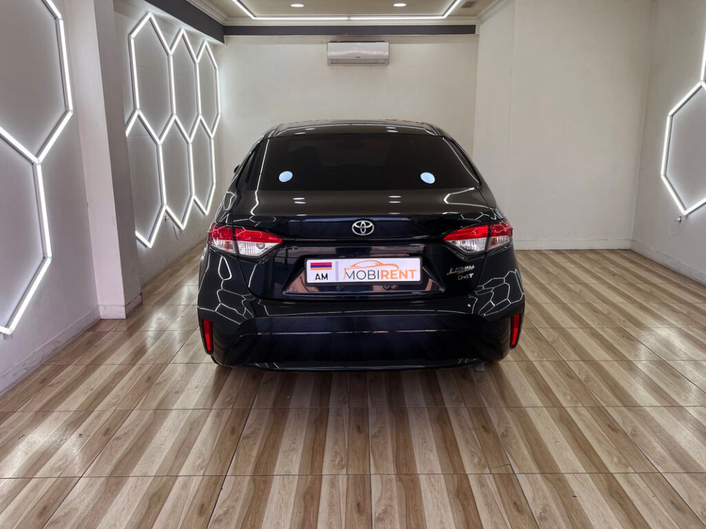Toyota Corolla 2022, սև 2022 — լուսանկար 4